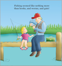 Load image into Gallery viewer, sample page  Why Does Grandpa Love to Fish?